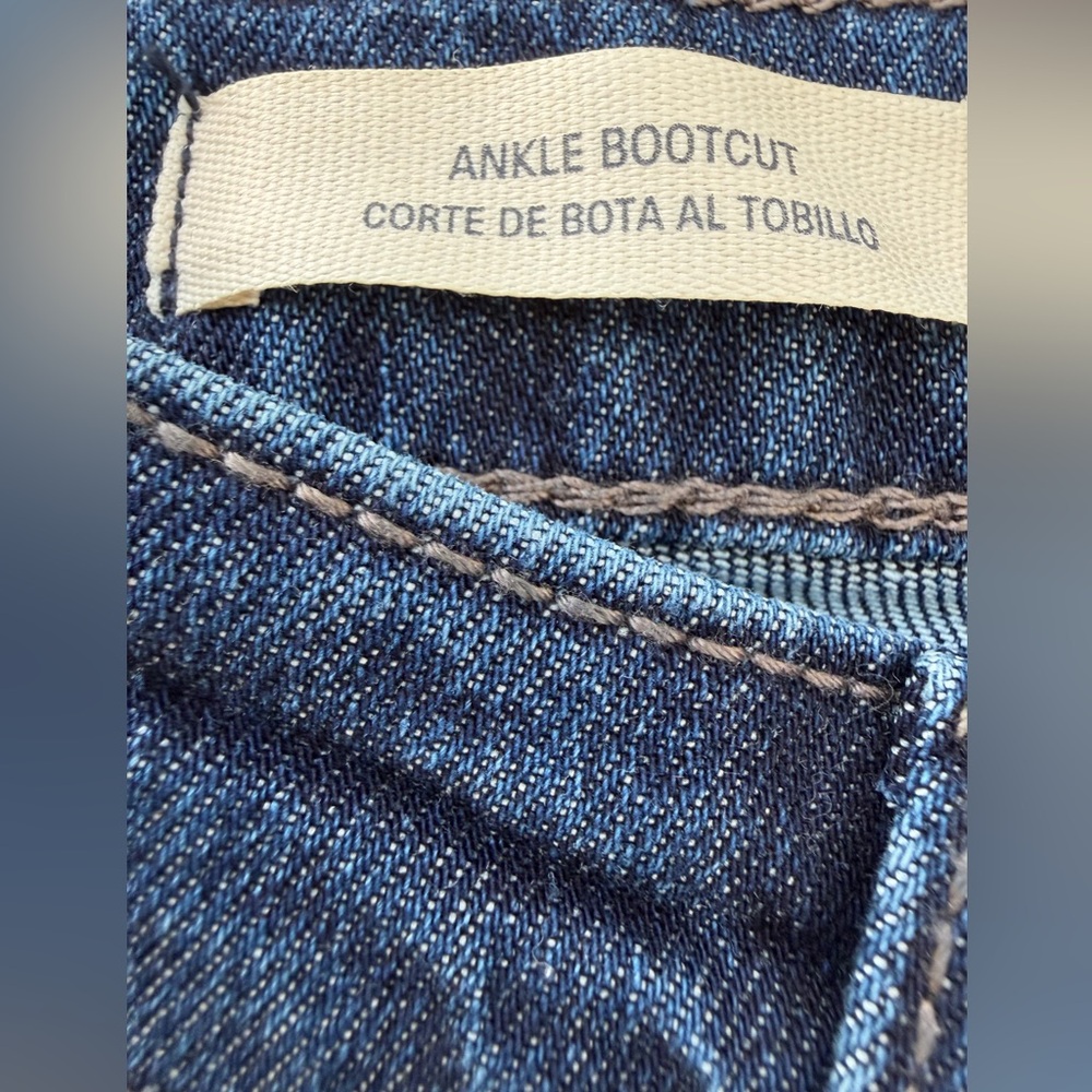 UNIVERSAL THREAD ANKLE BOOTCUT VINTAGE STRETCH JEANS Blue Size 6 / 28 LONG - Picture 5 of 12
